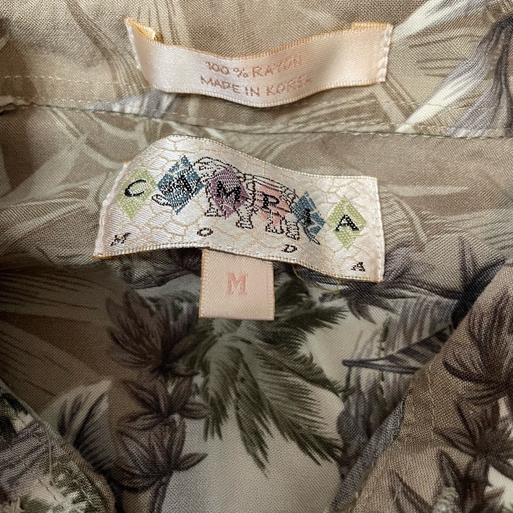 Men’s Campia size medium Hawaiian shirt - Picture 3 of 3